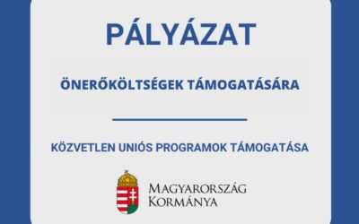 Közvetlen uniós programok önerő támogatása 2023