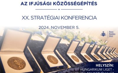 Ifjúsági közösségépítés témában rendezi XX. jubileumi stratégiai konferenciáját a Nemzeti Művelődési Intézet